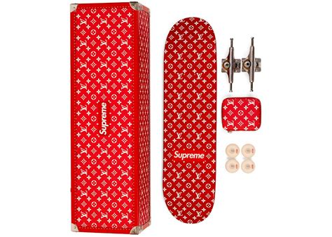 Skateboard Deck Monogram Red 